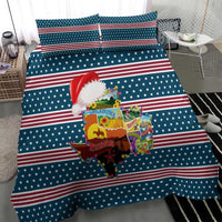 Texas Xmas Christmas Christmas Yall Christmas Bedding Set Xmas Holiday Patterns - Wonder Print Shop