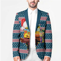 Texas Xmas Christmas Christmas Yall Christmas Blazer Xmas Holiday Patterns - Wonder Print Shop