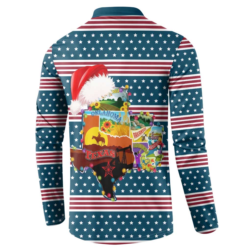Texas Xmas Christmas Christmas Yall Christmas Button Sweatshirt Xmas Holiday Patterns - undefined