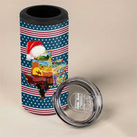 Texas Xmas Christmas Christmas Yall Christmas 4 in 1 Can Cooler Tumbler Xmas Holiday Patterns - Wonder Print Shop