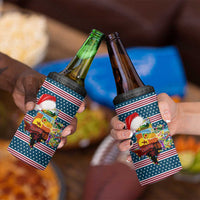 Texas Xmas Christmas Christmas Yall Christmas 4 in 1 Can Cooler Tumbler Xmas Holiday Patterns - Wonder Print Shop
