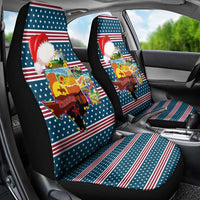 Texas Xmas Christmas Christmas Yall Christmas Car Seat Cover Xmas Holiday Patterns - Wonder Print Shop