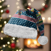 Texas Xmas Christmas Yall Christmas Santa Hat Xmas Holiday Patterns - Wonder Print Shop