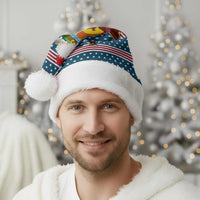 Texas Xmas Christmas Yall Christmas Santa Hat Xmas Holiday Patterns - Wonder Print Shop