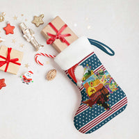 Texas Xmas Christmas Yall Christmas Stocking Xmas Holiday Patterns - Wonder Print Shop