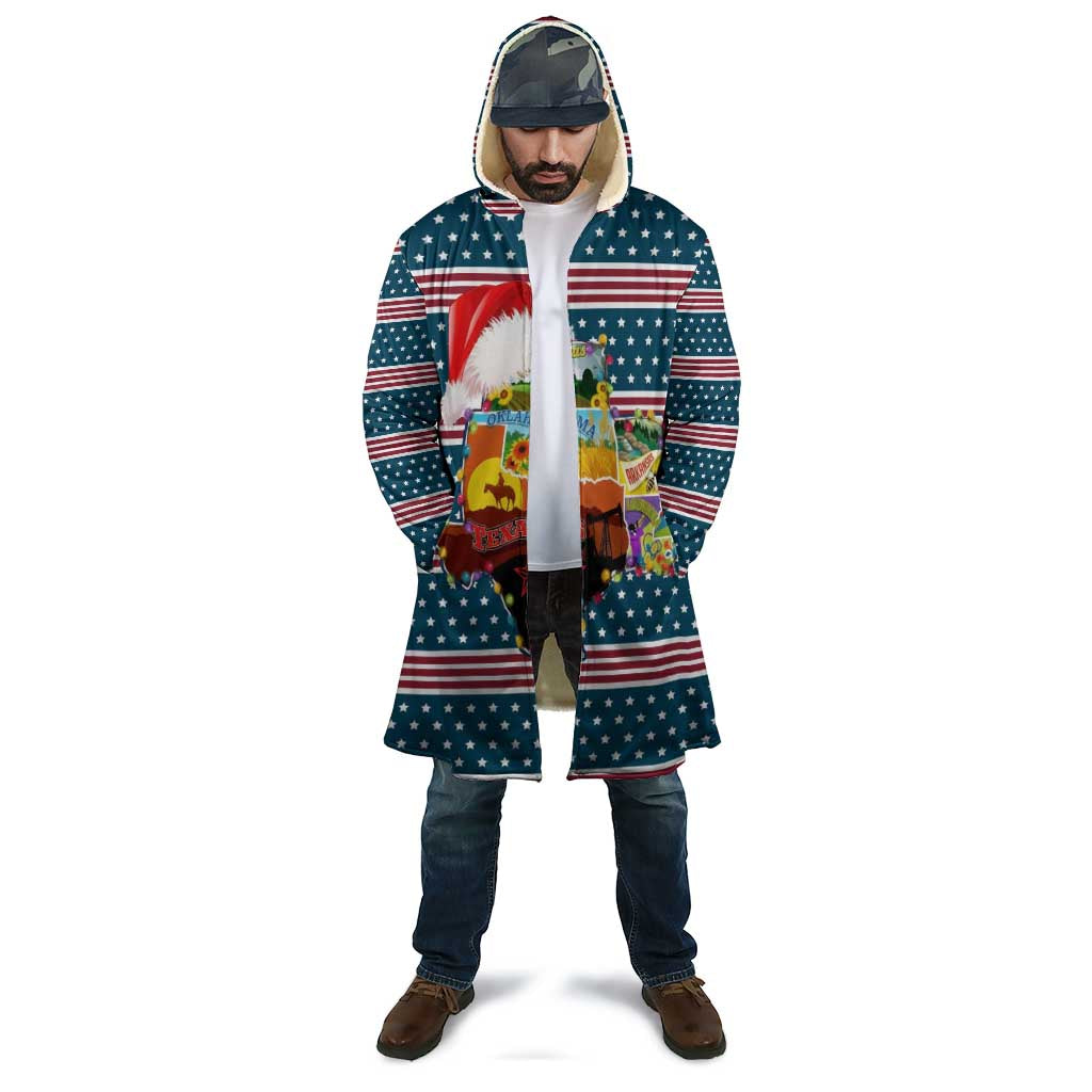 Texas Xmas Christmas Christmas Yall Christmas Cloak Xmas Holiday Patterns - Wonder Print Shop