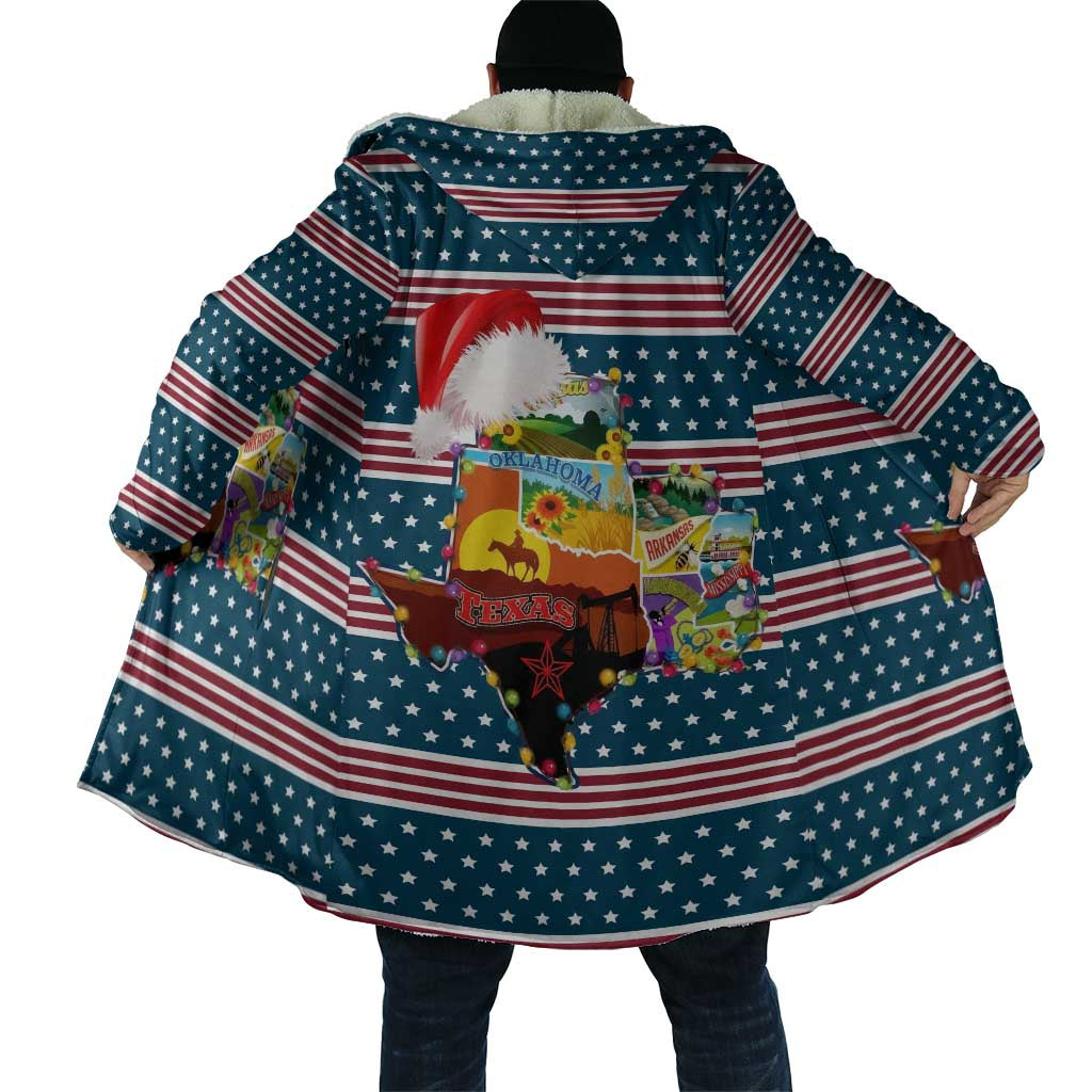 Texas Xmas Christmas Christmas Yall Christmas Cloak Xmas Holiday Patterns - Wonder Print Shop