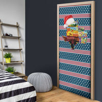 Texas Xmas Christmas Christmas Yall Christmas Door Cover Xmas Holiday Patterns - undefined