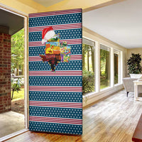 Texas Xmas Christmas Christmas Yall Christmas Door Cover Xmas Holiday Patterns - undefined