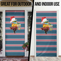 Texas Xmas Christmas Christmas Yall Christmas Door Cover Xmas Holiday Patterns - undefined