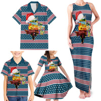 Texas Xmas Christmas Christmas Yall Christmas Family Matching Tank Maxi Dress and Hawaiian Shirt Xmas Holiday Patterns - Wonder Print Shop