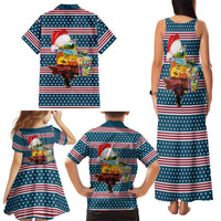 Texas Xmas Christmas Christmas Yall Christmas Family Matching Tank Maxi Dress and Hawaiian Shirt Xmas Holiday Patterns - Wonder Print Shop