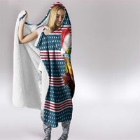 Texas Xmas Christmas Christmas Yall Christmas Hooded Blanket Xmas Holiday Patterns - Wonder Print Shop