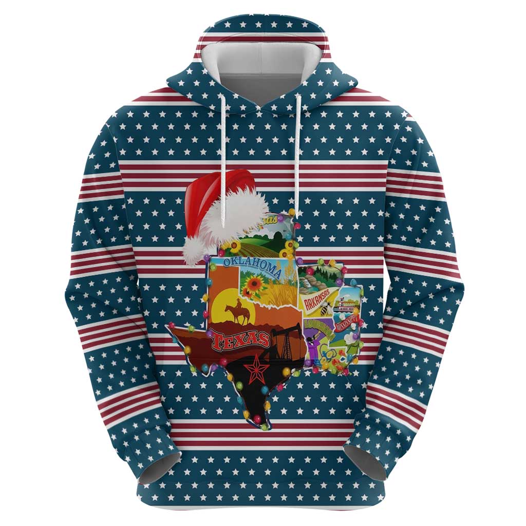 Texas Xmas Christmas Christmas Yall Christmas Hoodie Xmas Holiday Patterns - Wonder Print Shop