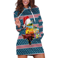 Texas Xmas Christmas Christmas Yall Christmas Hoodie Dress Xmas Holiday Patterns - Wonder Print Shop