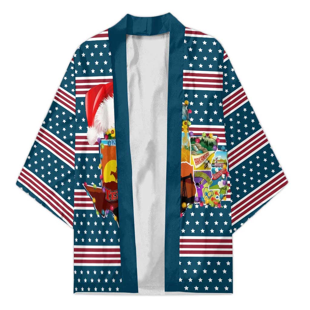 Texas Xmas Christmas Christmas Yall Christmas Kimono Xmas Holiday Patterns - Wonder Print Shop