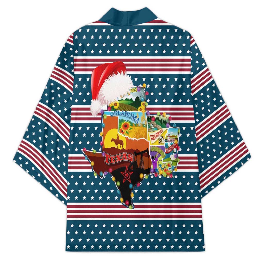 Texas Xmas Christmas Christmas Yall Christmas Kimono Xmas Holiday Patterns - Wonder Print Shop