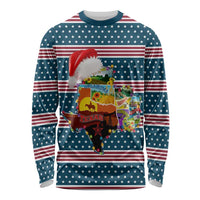 Texas Xmas Christmas Christmas Yall Christmas Long Sleeve Shirt Xmas Holiday Patterns - Wonder Print Shop