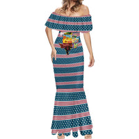 Texas Xmas Christmas Christmas Yall Christmas Mermaid Dress Xmas Holiday Patterns - Wonder Print Shop
