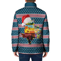 Texas Xmas Christmas Christmas Yall Christmas Padded Jacket Xmas Holiday Patterns - Wonder Print Shop