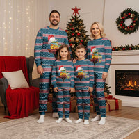 Texas Xmas Christmas Yall Christmas Pajama Set Xmas Holiday Patterns - Wonder Print Shop