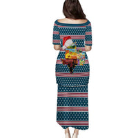 Texas Xmas Christmas Christmas Yall Christmas Puletasi Xmas Holiday Patterns - Wonder Print Shop