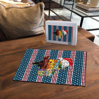 Texas Xmas Christmas Christmas Yall Christmas Puzzle Xmas Holiday Patterns - Wonder Print Shop