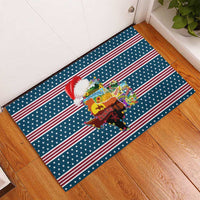 Texas Xmas Christmas Christmas Yall Christmas Rubber Doormat Xmas Holiday Patterns - Wonder Print Shop