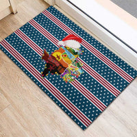 Texas Xmas Christmas Christmas Yall Christmas Rubber Doormat Xmas Holiday Patterns - Wonder Print Shop