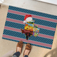 Texas Xmas Christmas Christmas Yall Christmas Rubber Doormat Xmas Holiday Patterns - Wonder Print Shop
