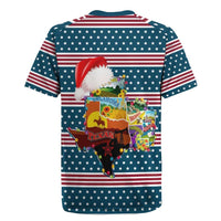 Texas Xmas Christmas Christmas Yall Christmas Rugby Jersey Xmas Holiday Patterns - Wonder Print Shop