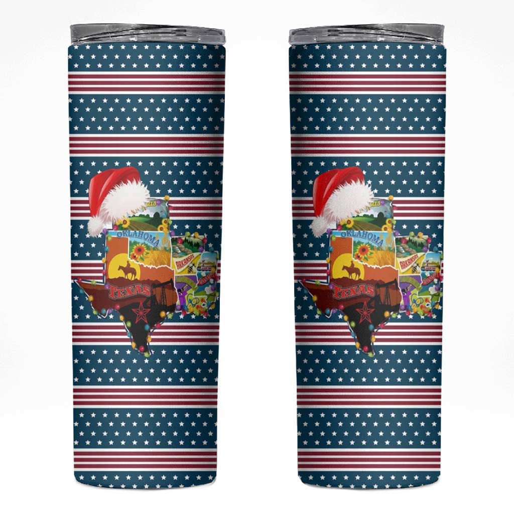 Texas Xmas Christmas Christmas Yall Christmas Skinny Tumbler Xmas Holiday Patterns - Wonder Print Shop