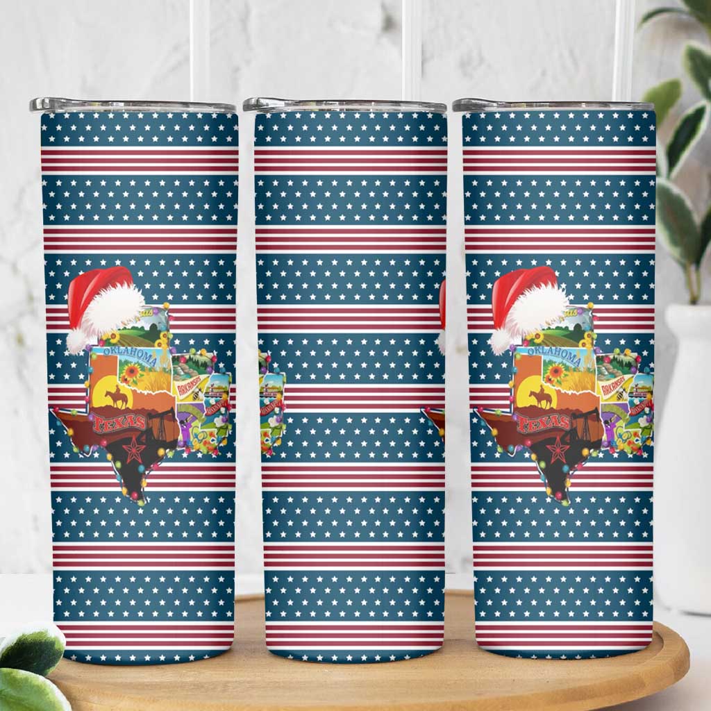 Texas Xmas Christmas Christmas Yall Christmas Skinny Tumbler Xmas Holiday Patterns - Wonder Print Shop