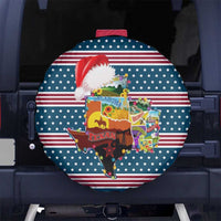 Texas Xmas Christmas Christmas Yall Christmas Spare Tire Cover Xmas Holiday Patterns - Wonder Print Shop