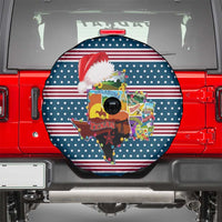 Texas Xmas Christmas Christmas Yall Christmas Spare Tire Cover Xmas Holiday Patterns - Wonder Print Shop