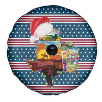 Texas Xmas Christmas Christmas Yall Christmas Spare Tire Cover Xmas Holiday Patterns - Wonder Print Shop