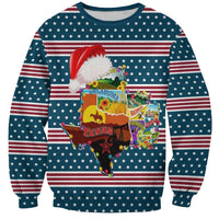 Texas Xmas Christmas Christmas Yall Christmas Sweatshirt Xmas Holiday Patterns - Wonder Print Shop
