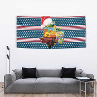 Texas Xmas Christmas Christmas Yall Christmas Tapestry Xmas Holiday Patterns - Wonder Print Shop