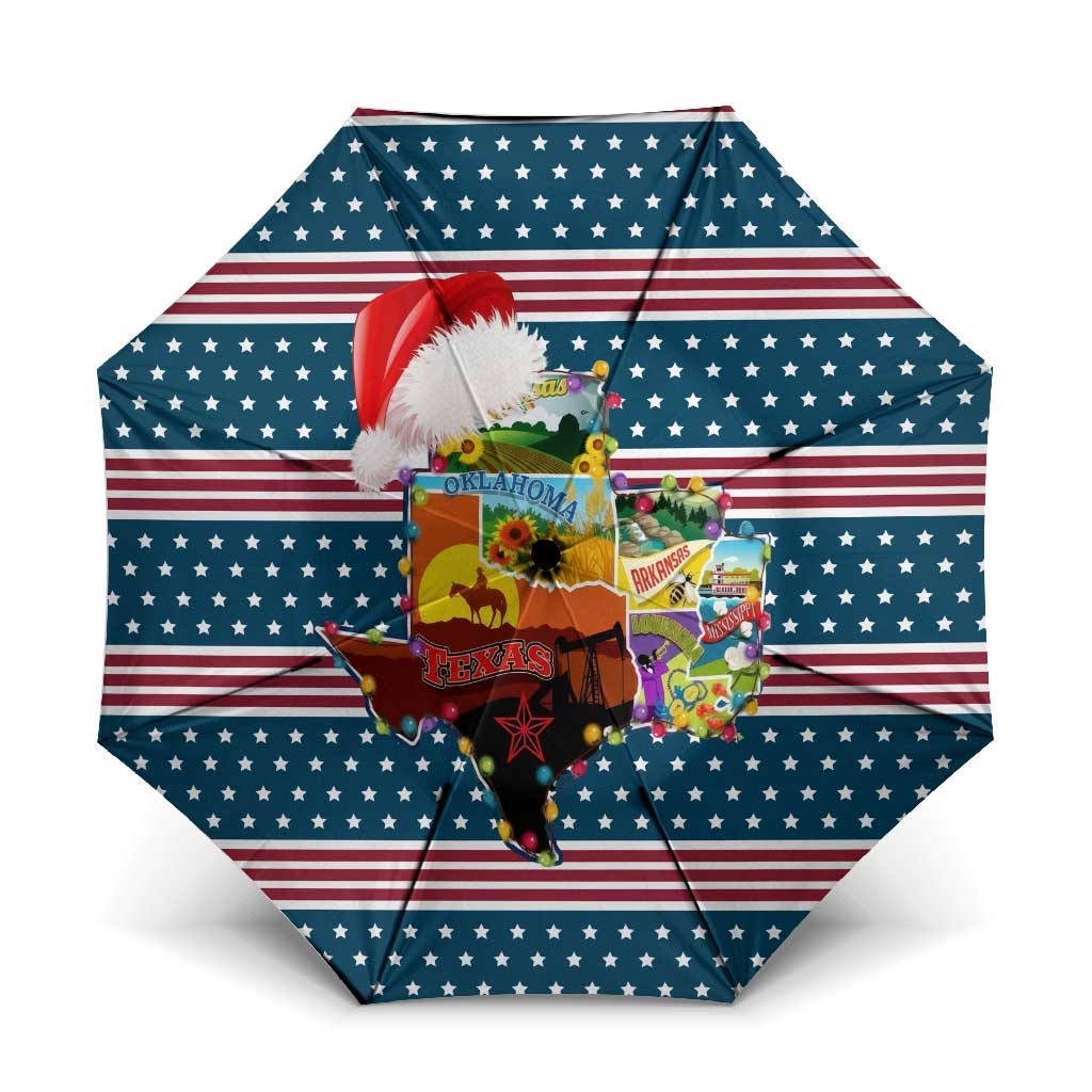 Texas Xmas Christmas Christmas Yall Christmas Umbrella Xmas Holiday Patterns - Wonder Print Shop