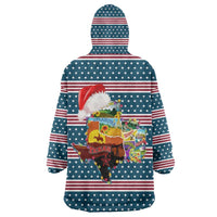 Texas Xmas Christmas Christmas Yall Christmas Wearable Blanket Hoodie Xmas Holiday Patterns - Wonder Print Shop