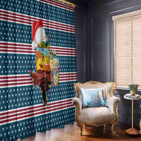 Texas Xmas Christmas Christmas Yall Christmas Window Curtain Xmas Holiday Patterns - Wonder Print Shop