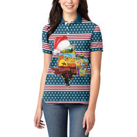 Texas Xmas Christmas Christmas Yall Christmas Women Polo Shirt Xmas Holiday Patterns - Wonder Print Shop