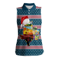 Texas Xmas Christmas Christmas Yall Christmas Women Sleeveless Polo Shirt Xmas Holiday Patterns - Wonder Print Shop
