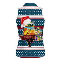 Texas Xmas Christmas Christmas Yall Christmas Women Sleeveless Polo Shirt Xmas Holiday Patterns - Wonder Print Shop
