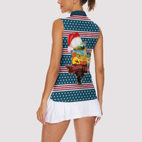 Texas Xmas Christmas Christmas Yall Christmas Women Sleeveless Polo Shirt Xmas Holiday Patterns - Wonder Print Shop