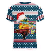 Texas Xmas Christmas Christmas Yall Christmas Women V-Neck T-Shirt Xmas Holiday Patterns - Wonder Print Shop