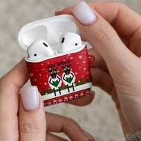 Vintage Sheep Music Christmas AirPods Case Xmas Holiday Patterns - Wonder Print Shop