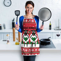 Vintage Sheep Music Christmas Apron Xmas Holiday Patterns - Wonder Print Shop