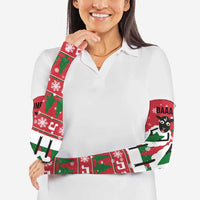 Vintage Sheep Music Christmas Arm Sleeves Xmas Holiday Patterns - Wonder Print Shop