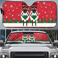 Vintage Sheep Music Christmas Auto Sun Shade Xmas Holiday Patterns - Wonder Print Shop
